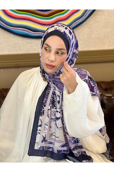 Modakaşmir Lipa Pattern Bamboo Shawl