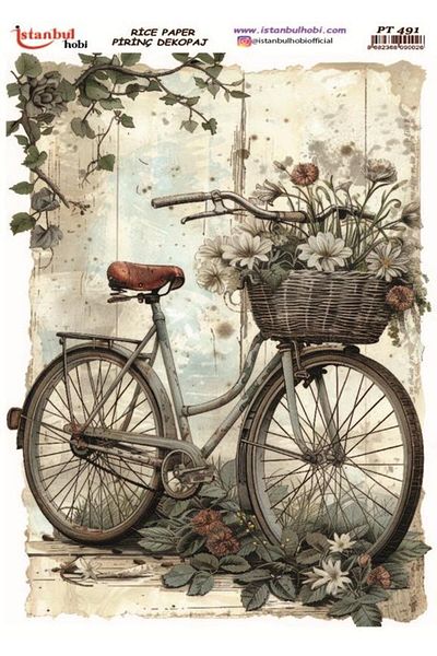 İstanbul Hobi Brass Decopage Paper 30X42Cm Pt-491