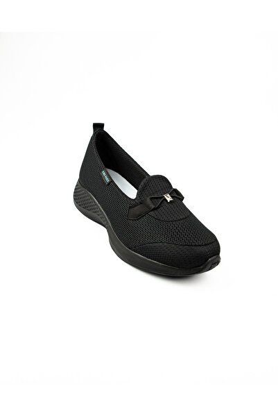 BABALİ حذاء كينج باول 5034 كراكرز بلاك فيونكة كاجوال للنساء