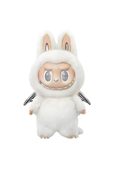 OEM Plush Toy, Labubu, Little Angel, 17 cm, White