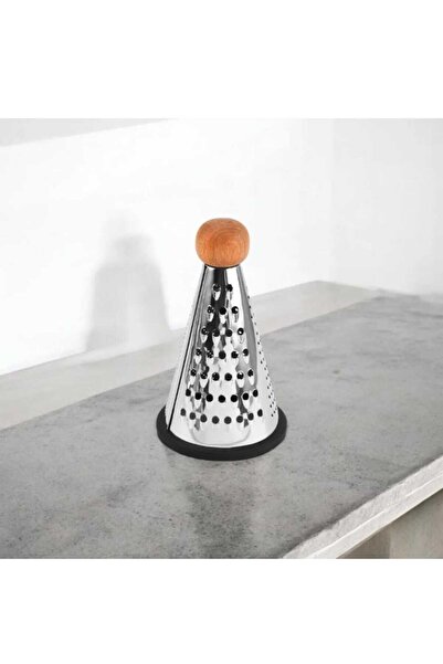 mutfakmagazasi مبشرة مخروطية متعددة الوظائف من الفولاذ المقاوم للصدأ بمقبض خش...