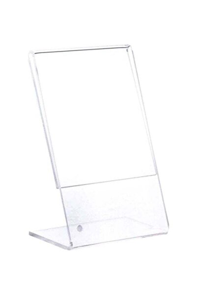 Generic ANDOER 3-Inch L-shape Acrylic Photo Frame Multicolour