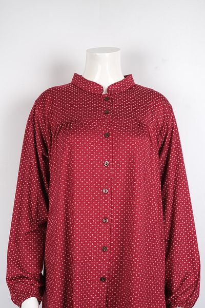 MUSTÜN Moon Patterned Viscose Shirt