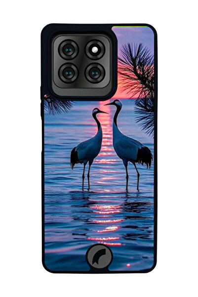 Reeder S71 Compatible Printed, Matte Black Color, Soft Silicone, Protective, Shock Absorbing Cover, Case