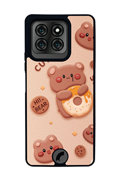 Reeder S71 Compatible Printed, Matte Black Color, Soft Silicone, Protective, Shock Absorbing Cover, Case