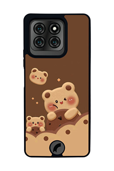 Reeder S71 Compatible Printed, Matte Black Color, Soft Silicone, Protective, Shock Absorbing Cover, Case