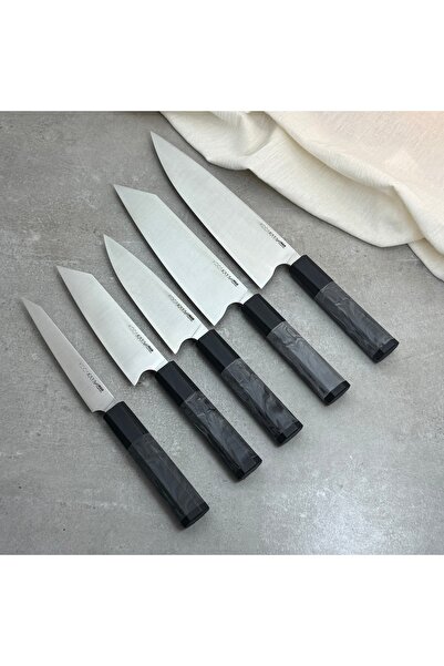 KOCAKAYA1945 NEO OVAL BEŞLİ ŞEF BIÇAK SETİ 503OSİY