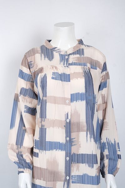 MUSTÜN Patterned Woven Shirt