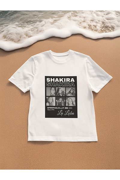 MAGORS Shaki̇ra Printed Unisex Tshirt