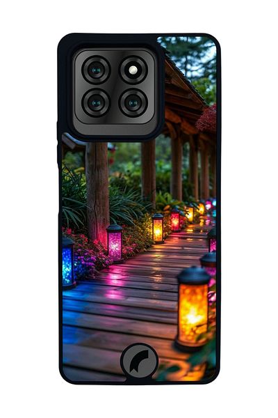 Reeder S71 Compatible Printed, Matte Black Color, Soft Silicone, Protective, Shock Absorbing Cover, Case