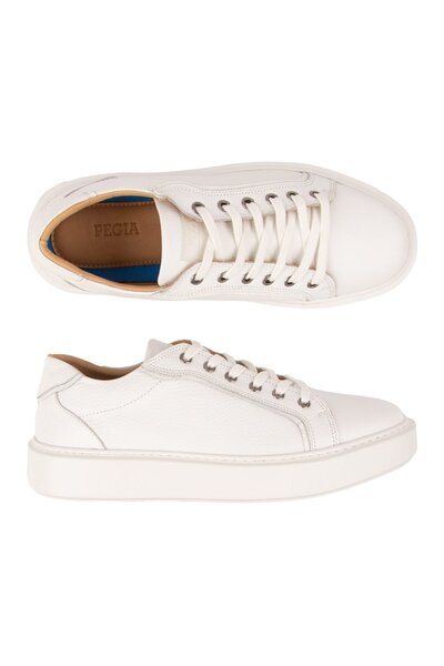 Pegia Γνήσιο Floater Leather Sneaker 500971