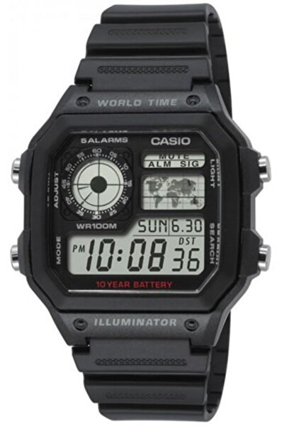Casio Ae-1200Wh-1Avdf Men's Wristwatch