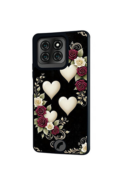 Reeder S71 Compatible Printed, Matte Black Color, Soft Silicone, Protective, Shock Absorbing Cover, Case