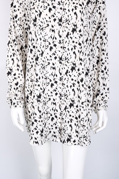 MUSTÜN Patterned Wrinkle Shirt