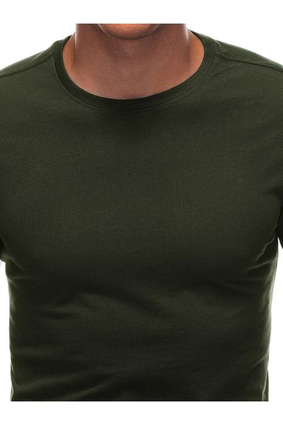 Edoti Men's basic T-shirt EM-TSBS-0100 - olive
