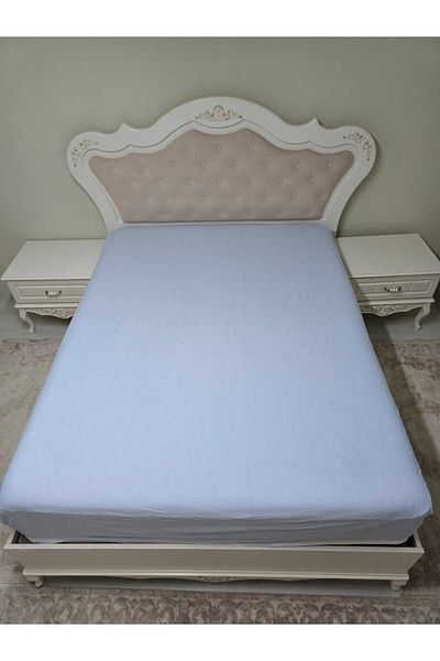 Online Masall AVM Double Ranforce Elastic Battal 180X200 Bed Sheet Cotton