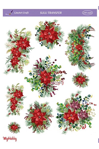 LİNEART Sulu Transfer 25x35cm LNT2320