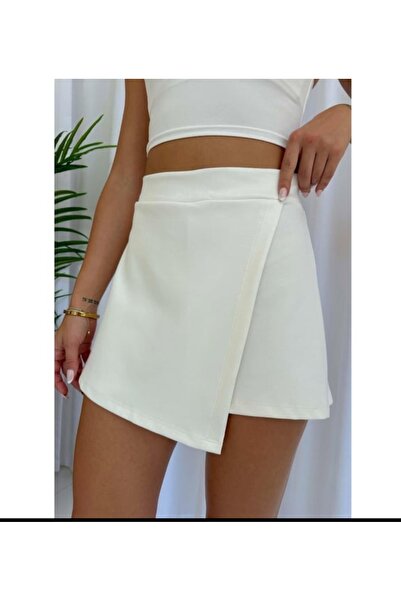 CARABO MODA Kapaklı şort etek