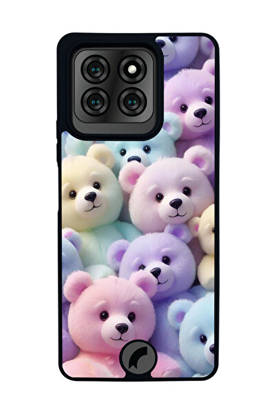 Reeder S71 Compatible Printed, Matte Black Color, Soft Silicone, Protective, Shock Absorbing Cover, Case