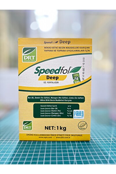 DRT Speedfol Deep Bor-Demir-Mangan-Çinko içeren İzelement Combi Gübre 1 KG