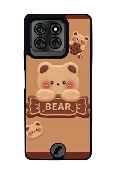 Reeder طباعة متوافقة مع S71، لون أسود غير لامع، سيليكون ناعم، واقي، غطاء ممتص...