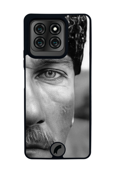 Reeder طباعة متوافقة مع S71، لون أسود غير لامع، سيليكون ناعم، واقي، غطاء ممتص...