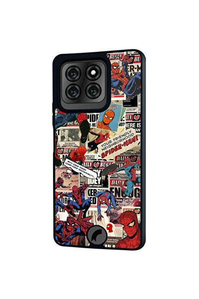 Reeder S71 Compatible Printed, Matte Black Color, Soft Silicone, Protective, Shock Absorbing Cover, Case