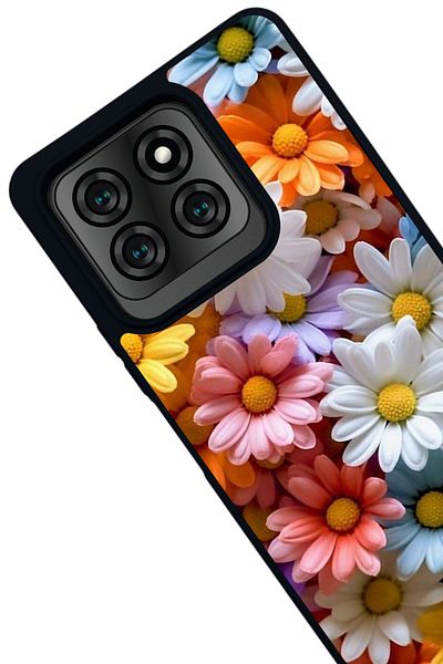 Reeder S71 Compatible Printed, Matte Black Color, Soft Silicone, Protective, Shock Absorbing Cover, Case