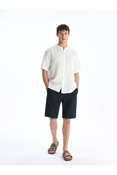 LC Waikiki Quality Parts from Celebi Store |   Standard Fit Linen Look Men's Shorts