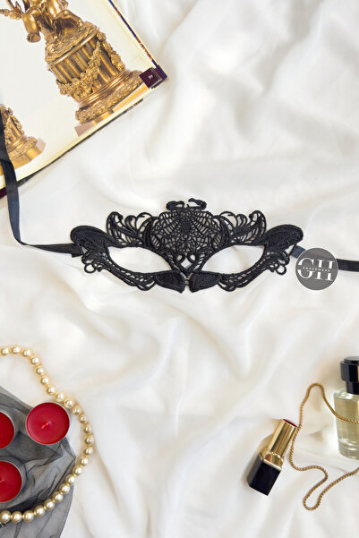 G&H UNDERWEAR Dantelli Gece Maskesi Göz Dantel Maske