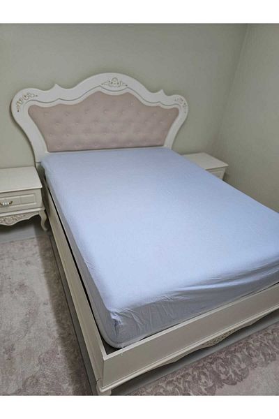 Online Masall AVM Double Ranforce Elastic Battal 180X200 Bed Sheet Cotton