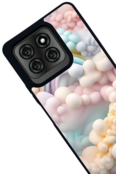 Reeder S71 Compatible Printed, Matte Black Color, Soft Silicone, Protective, Shock Absorbing Cover, Case