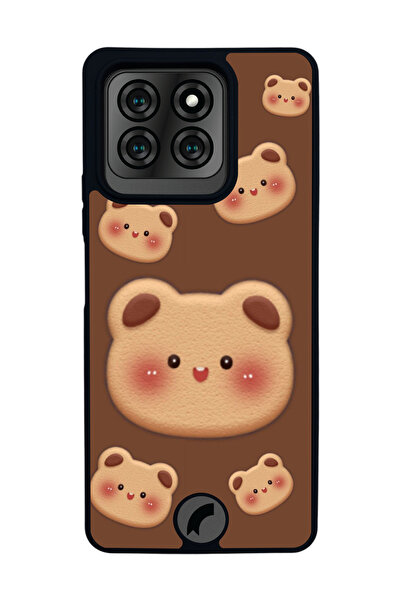 Reeder S71 Compatible Printed, Matte Black Color, Soft Silicone, Protective, Shock Absorbing Cover, Case