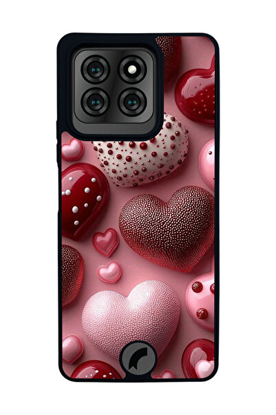 Reeder طباعة متوافقة مع S71، لون أسود غير لامع، سيليكون ناعم، واقي، غطاء ممتص...