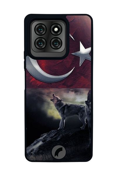 Reeder S71 Compatible Printed, Matte Black Color, Soft Silicone, Protective, Shock Absorbing Cover, Case