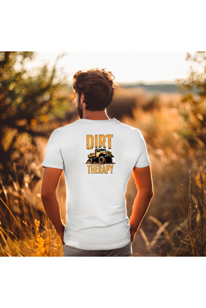 HUBERYWEAR Ανδρικό μπλουζάκι με στάμπα φορτηγού εκτός δρόμου χαλαρή εφαρμογή ...