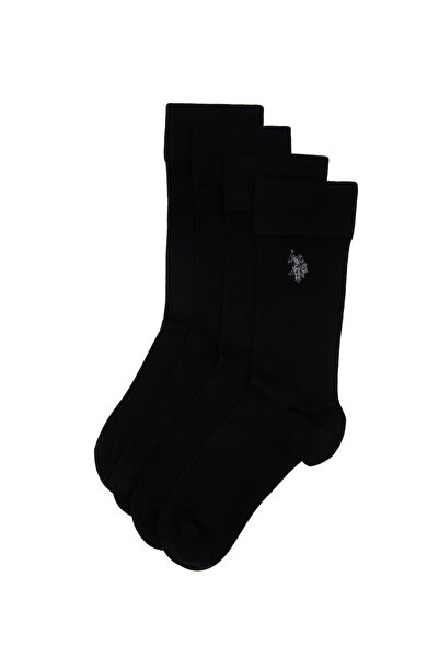 U.S. Polo Assn. Men's Black Socks 50311203-Vr046