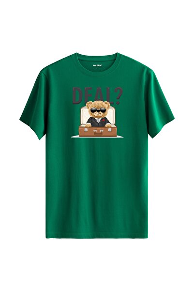 Colermi تي شيرت مطبوع عليه دمية دب مع عرض صفقة - تي شيرت بتصميم دمية دب ممتع ...