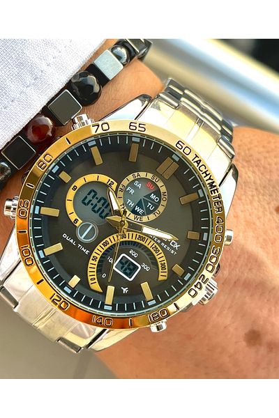 Joefox Brand Functional Steel Watch