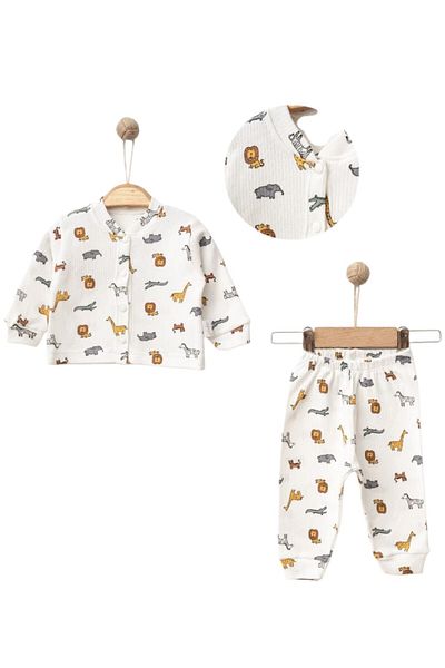 Nayinom Baby Boy Buttoned Pajama Set