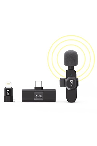 U & I Born To Win U&I Dynamic Series UIGD-8504 Wireless Microphone, 20M Range, Quick Connection, 10H Battery Life