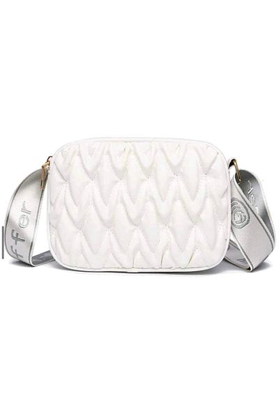 Geneic Shoulder bag with prominent quilted design, available in several colors