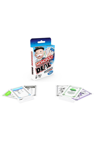 POPKONSOL Uno Classic and Monopoly Deal Card Game Set