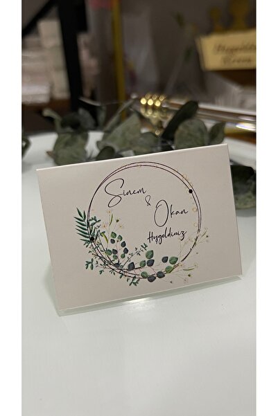 arl etiket tasarım dijital baskı merkezi Söz, Kına, Nişan, Düğün Bükmeli Masa...