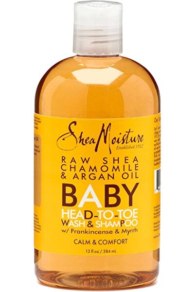 Shea Moisture غسول وشامبو للأطفال لجميع أنواع البشرة بزبدة الشيا والبابونج وز...