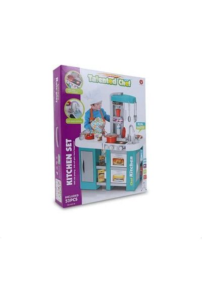 Generic Skilled Chef Kitchen Playset for Kids - 53 Fun Pieces to Develop Imagination and Love of Cooking