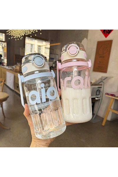Defactos Bottle with portable straw perfect for summer and winter drinks, one piece