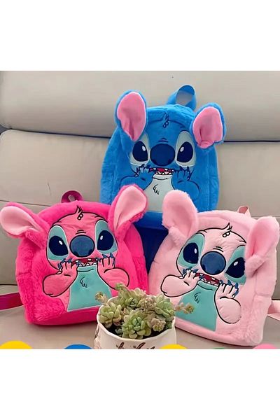 Generica New and fashionable cartoon school backpack, one piece