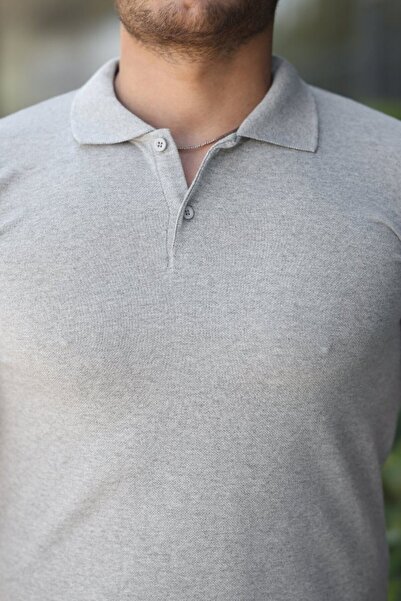 Kokosh moda Eyesof Men's Short Sleeve Collared T-Shirt