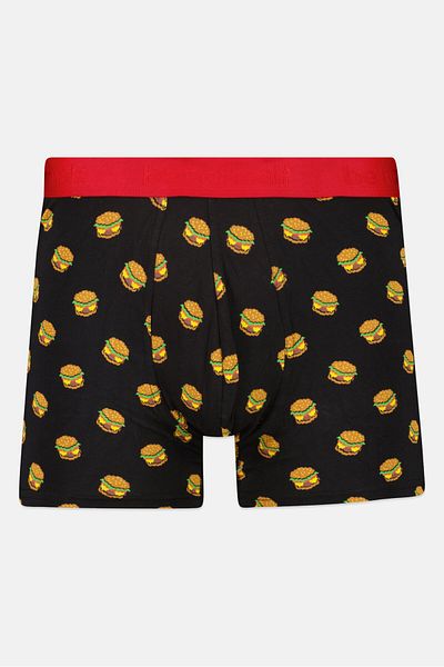 CELIO Men 1 Pack Allover Print Boxer Brief, Multicolor